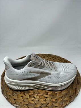 BROOKS Ghost 17 Running Shoes Grey Chateau Portabella Size 9.5 Women's